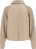 Beige Cotton Full-Length Jacket 2