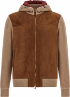 Brown Lamb Leather Bomber 1
