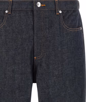 Blue Cotton Relaxed Fit Jeans 3