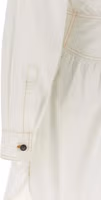 White Cotton Short Dress 4