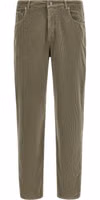 Bicolor Cotton Casual Pants 1