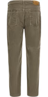 Bicolor Cotton Casual Pants 2