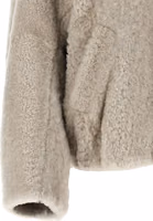 Beige Lamb Leather Full-Length Jacket 4