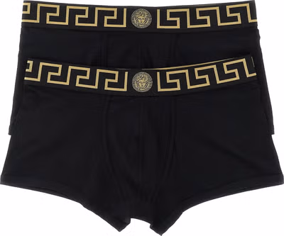 Black Cotton Boxers