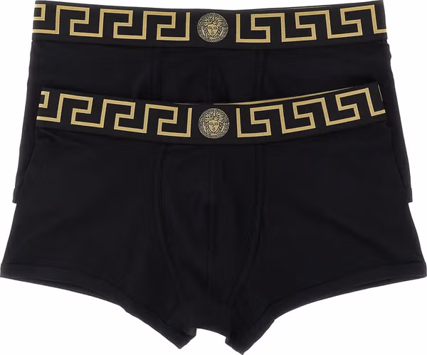 Black Cotton Boxers