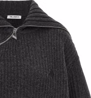 Gray Virgin Wool Cardigan 3