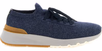 Blue Wool Athletic Sneakers 1