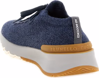 Blue Wool Athletic Sneakers 3