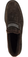 Brown Calfskin Slip-On Loafers 4