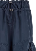 Blue Cotton Cargo Pants 3