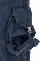 Blue Cotton Cargo Pants 5