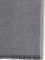 Gray Wool Scarf 2