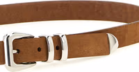 Brown Calfskin Regular Belt 3