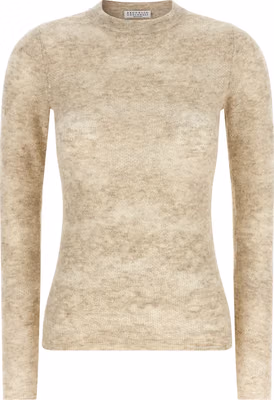 Beige Silk Cardigan