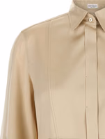 Beige Silk Blouse 3