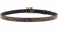 Brown Calfskin Thin Belt 2