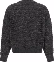Gray Elastane Cardigan 2
