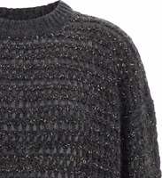 Gray Elastane Cardigan 3