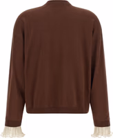 Brown Virgin Wool Cardigan 2