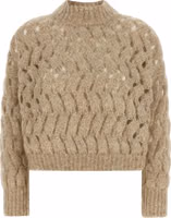 Beige Wool Cardigan 1