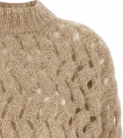 Beige Wool Cardigan 3