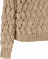 Beige Wool Cardigan 4