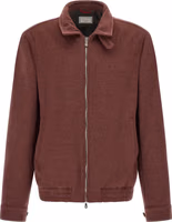 Bordeaux Virgin Wool Bomber 1