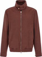 Bordeaux Virgin Wool Bomber 2