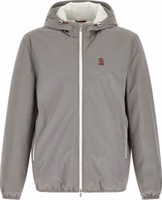 Gray Polyamide Shell Jacket 1