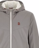 Gray Polyamide Shell Jacket 3