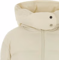 Beige Polyamide Full-Length Jacket 3