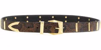 Gray Calfskin Regular Belt 1