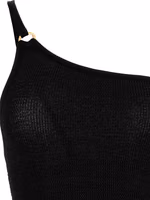 Black Polyamide One-Piece Swimsuit 3