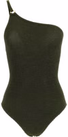 Bicolor Polyamide One-Piece Swimsuit 1