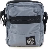 Gray Polyamide Crossbody Bag 1