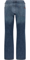 Blue Cotton Tapered Jeans 2
