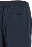 Blue Cotton Joggers (Workout Pants) 4