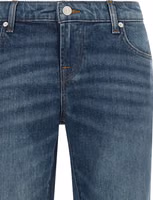 Blue Cotton Tapered Jeans 3