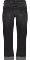 Black Cotton Relaxed Fit Jeans 2