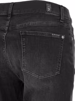 Black Cotton Relaxed Fit Jeans 4