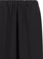 Black Virgin Wool Casual Pants 3
