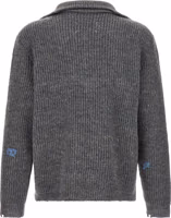 Gray Linen Cardigan 2