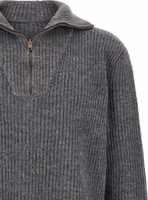 Gray Linen Cardigan 3