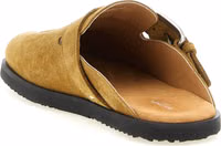 Brown Calfskin Mules 3