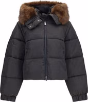 Brown Goose Down Full-Length Jacket 1