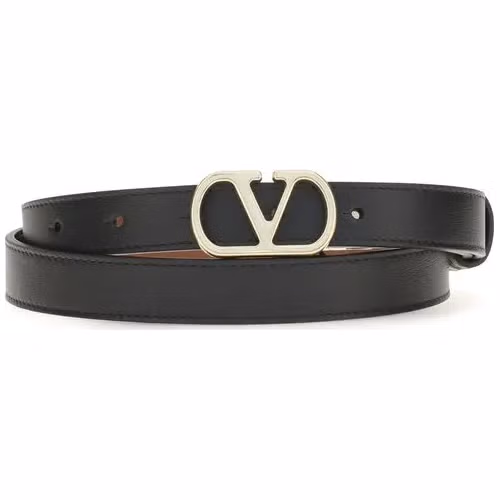 Black Calf Leather Bos Taurus Belt