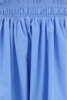 Blue Cotton Casual Dress 3
