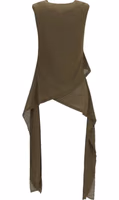 Bicolor Polyester Blouse 2