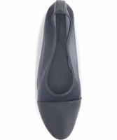 Gray Calf Leather Bos Taurus Ballet Flats 4