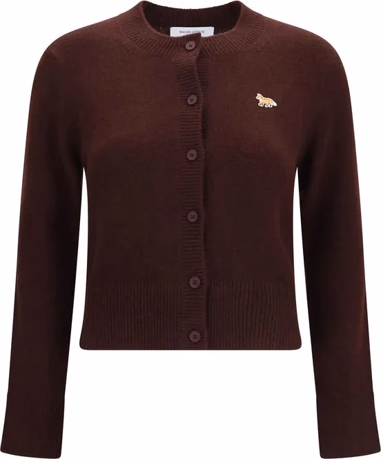 Brown Wool Oves Aries Cardigan